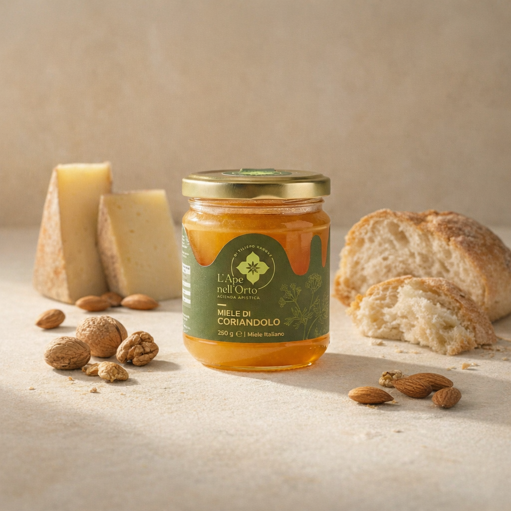 Coriandolo delle colline pugliesi - Variante C pairing salato quadrata